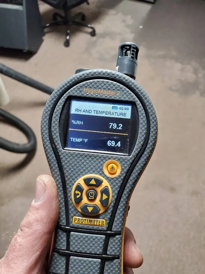 Moisture meter humidity assessment for Fire & Smoke Damage Restoration in Palmer